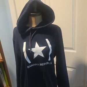 Banana Republic Dark Blue Star Hoodie